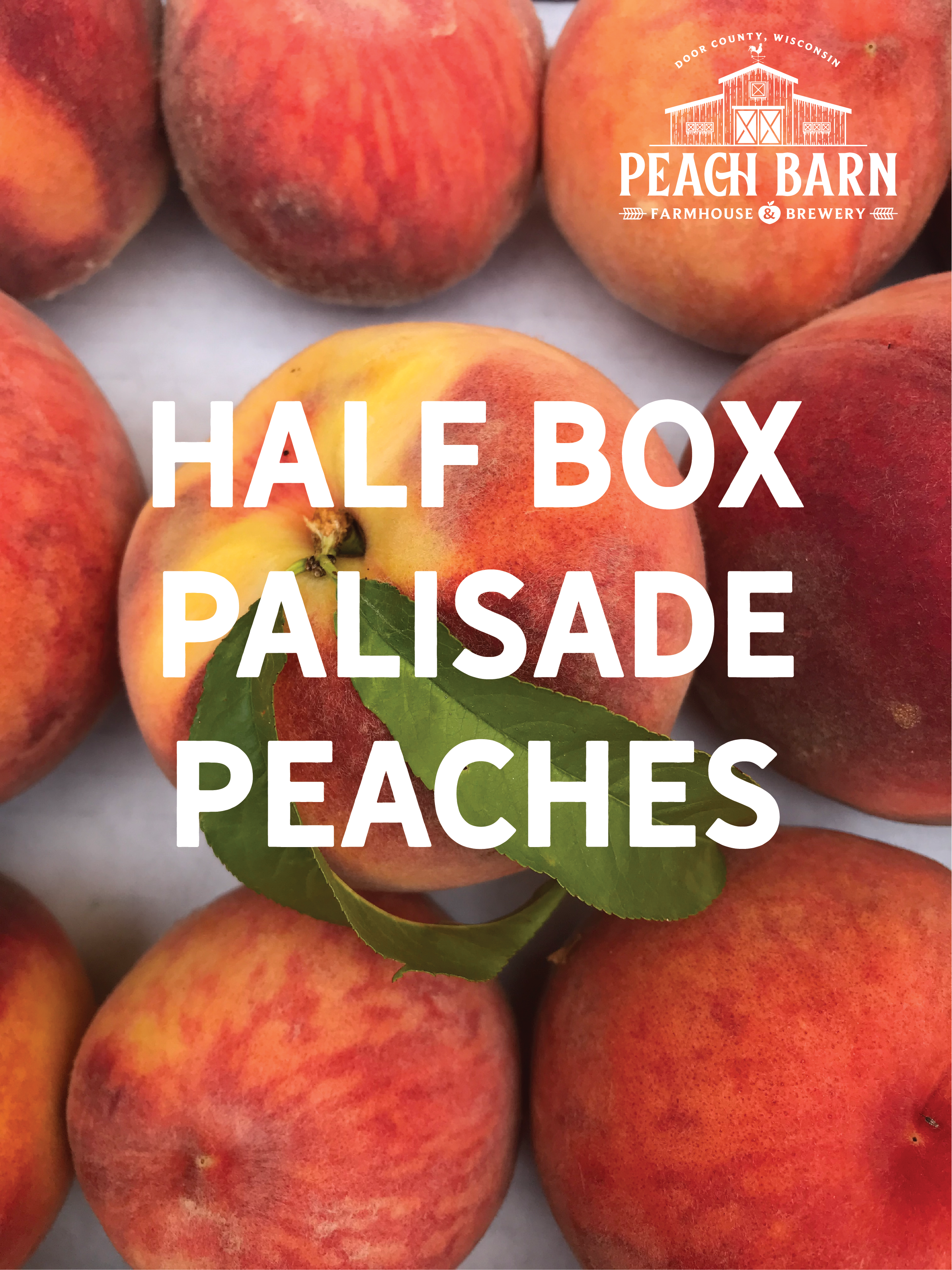 HALF BOX of Peaches